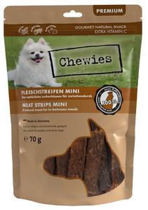 Chewies Mini Meat Strips Poultry Dog Treat 70g