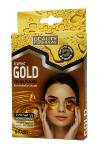 Beauty Formulas Reviving Gold Gel Eye Patches with Collagen 6 Pairs