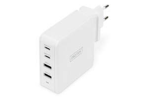 Digitus USB Charging Adapter Wall Charger EU Plug DA-10197