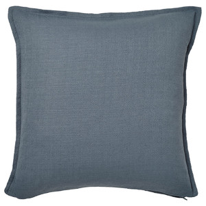 LAGERPOPPEL Cushion cover, blue-grey, 50x50 cm