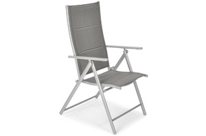 Outdoor Folding Chair Modena, silver