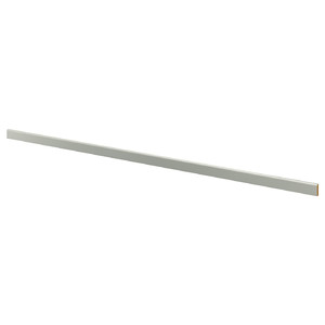 HAVSTORP Rounded deco strip/moulding, light grey, 221 cm