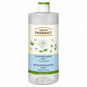 Green Pharmacy 3in1 Micellar Water with Chamomile extract 500ml