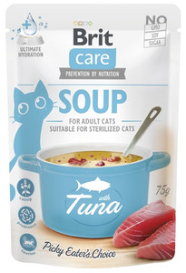 Brit Care Cat Soup Tuna Cat Wet Food 75g