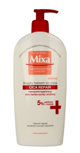 Mixa Rich Body Lotion Cica-Repair for Dry & Sensitive Skin 400ml