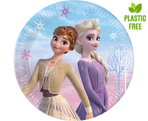 Paper Plates Frozen 2 Wind Spirit 23cm 8pcs