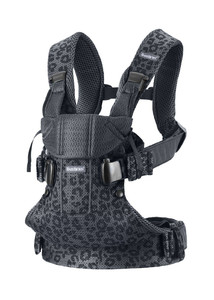 BABYBJÖRN - Baby Carrier ONE AIR 3D MESH, Anthracite/Leopard 0-36m