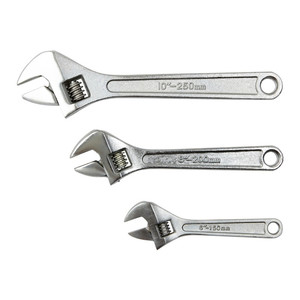 Adjustable Wrenches Set 3 Pack