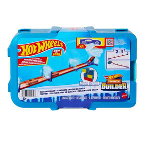 Hot Wheels Track Builder Ice Crash Pack HKX40 6+