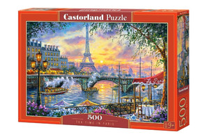 Castor Jigsaw Puzzle Tea Time in Paris 500pcs 9+