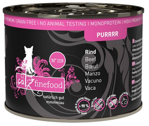 Catz Finefood Purrrr N.119 Beef Cat Food 200g