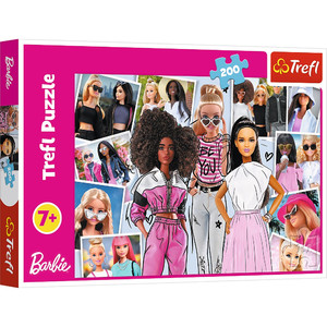 Trefl Children's Puzzle Barbie World 200pcs 7+