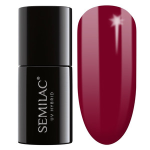 SEMILAC Hybrid Gel Polish 071 Deep Red - 7 ml