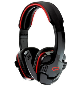 Headphones with Microphone for PLayers Raven Red