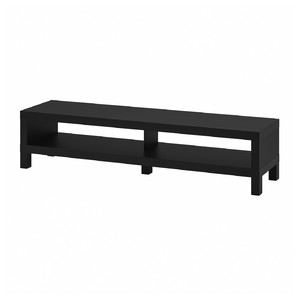 LACK TV bench, black-brown, 160x35x36 cm