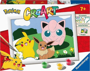Ravensburger Painting By Numbers CreArt Pokemon 7+