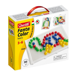 Quercetti Fanta Color Mosaic Basic 60pcs 3+