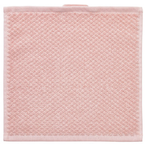 GULVIAL Washcloth, pale pink, 30x30 cm