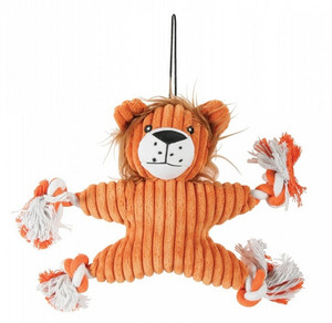Zolux Dog Toy Velvet Lion Virginia, orange