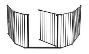 Baby Dan Safety Gate Flex XL Hearthgate 90-278 cm, black