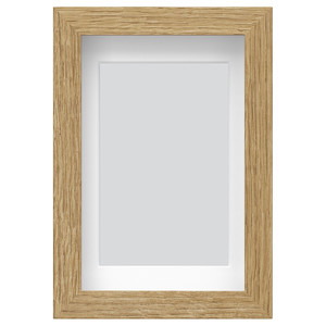 RÖDALM Frame, oak effect, 10x15 cm