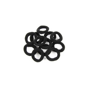 Hair Ties 12pcs, black