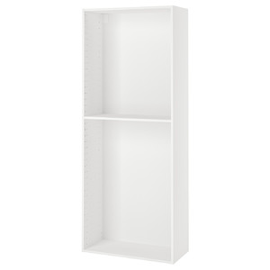 METOD High cabinet frame, white, 80x37x200 cm