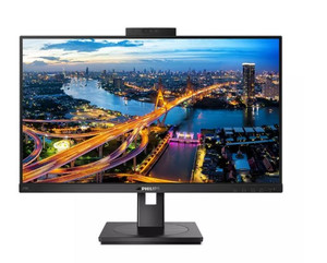 Philips 27" LCD Monitor with Windows Hello Webcam 275B1H IPS DVI HDMI DP Pivot