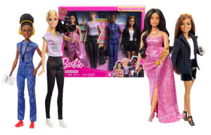 Barbie Careers Women in Film Set Of 4 HRG54 3+