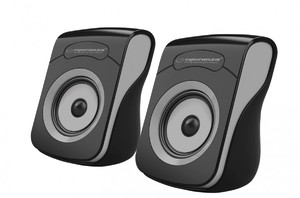 Esperanza Speakers 2.0 USB Flamenco, black/grey
