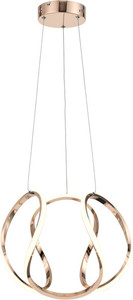 Pendant Lamp Clarence 1 x 40 W, pink gold