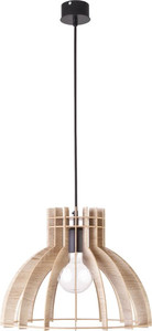 Pendant Lamp Isola M 1 x 60W E27, oak