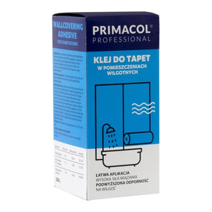 Primacol Wallpaper Glue Adhesive for Wet Rooms, 200g