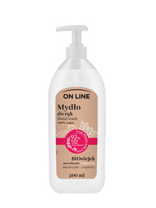 On Line From Plants With Love Hand Wash Macadamia + Cranberry Vegan 92% Natural 500ml