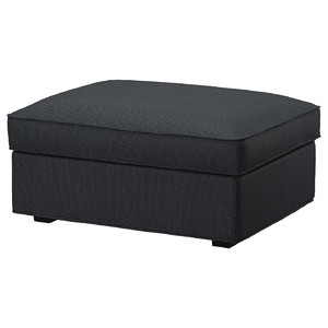 KIVIK Footstool with storage, Tresund anthracite