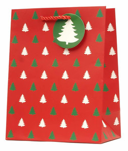 Christmas Gift Bag 270x330, 1pc, assorted patterns