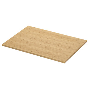 ÅLSKEN Countertop, bamboo/veneer, 82x49 cm