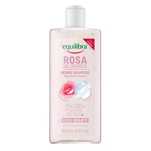 Equilibra Balancing Dermo Shampoo Rose & Hyaluronic Acid 98% Natural 265ml