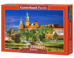 Castorland Jigsaw Puzzle Wawel Castle by Night, Poland 1000pcs 12+