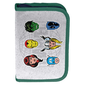 Pencil Case with School Accessories Avengers