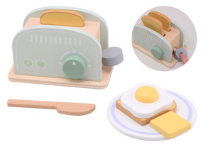 Joueco Wooden Toaster Playset 24m+