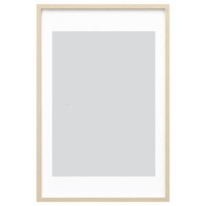 RÖDALM Frame, birch effect, 61x91 cm