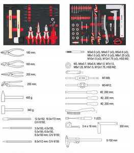 Yato Workshop Trolley + 211 Tools 55290