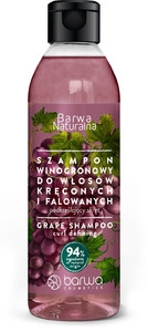 Barwa Curl Defining Grape Shampoo for Curly Hair 94% Natural 300ml