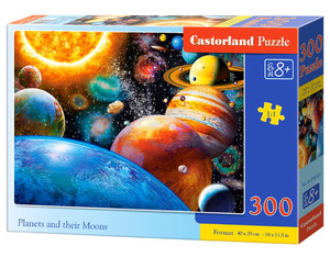 Castorland Jigsaw Puzzle Planets and Their Moons 300pcs 8+