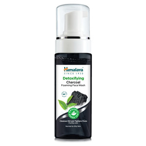 HIMALAYA Charcoal Detoxifying Foaming Face Wash 98% Natural 150ml