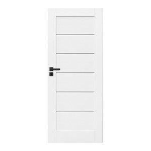 Internal Non-rebated Door Toreno 80, right, chalk white