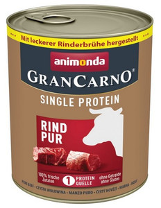 Animonda GranCarno Single Protein Pure Beef Dog Wet Food 800g