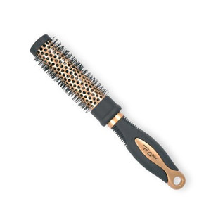 Hair Brush Exclusive Round Gold / Black 
