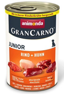 Animonda GranCarno Junior Beef & Chicken Dog Wet Food 400g